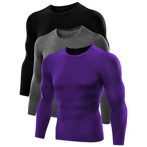 Vêtements de compression athlétiques OEM Rash Guard, fabrication haut de gamme pour les équipes sportives et les entreprises de vêtements - Product Image 1
