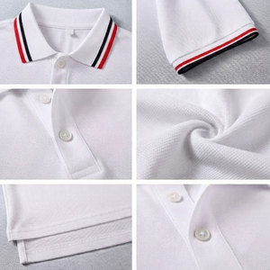 เสื้อโปโลลายใหม่สำหรับผู้ชาย เสื้อโปโลคุณภาพสูงสำหรับผู้ชาย เสื้อผ้าลำลองสำหรับผู้ชาย เสื้อโปโลสำหรับฤดูร้อน ชุดลำลอง - Product Image 4