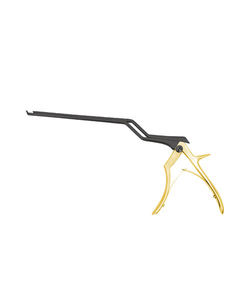 Rongeur à baïonnette Kerrison 4 mm 45° en acier inoxydable allemand, instrument orthopédique pour la colonne vertébrale, certifié CE, réutilisable SI-KPR-16 - Product Image 1