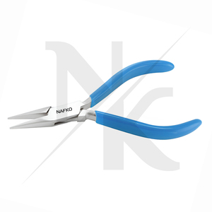 Industrial Hand <b>Tools</b> Chain Nose <b>Pliers</b> Sky Blue 135mm Stainless Steel Jewelry Making <b>Pliers</b> Essential <b>Tools</b> for Jewelry <b>Pliers</b> - Product Image 6