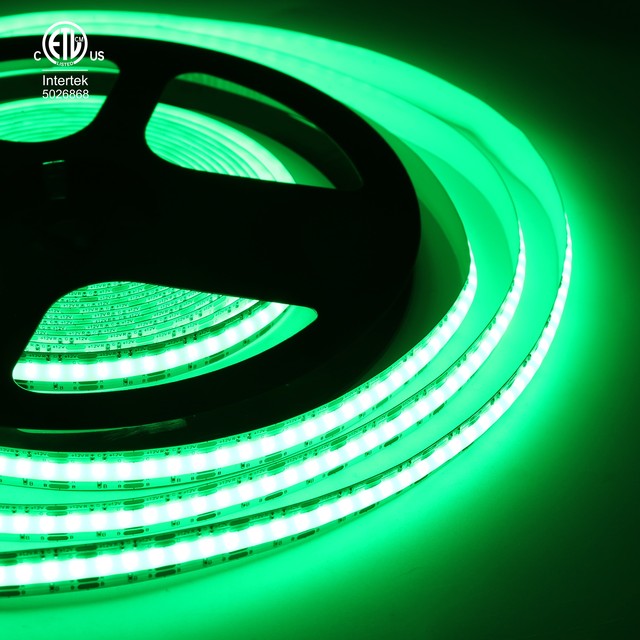 High Quality IP20 RGB Cob LED Strip Light 630LEDs/m 12V 24V RGBIC Remote Control Flexible LED Tape USB WiFi COB Strip