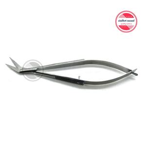 Nouvelle arrivée Castroviejo ciseaux droits pointus/pointus 4.5 "Micro poignée à ressort Instruments de chirurgie allemand en acier inoxydable - Product Image 6