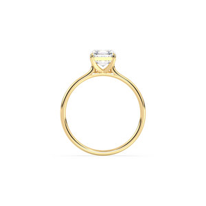 แหวนหมั้นเพชรโมอิสซาไนต์ทรงโซลิแทร์ REYES Minimalist 925 เงินแท้ ได้รับการรับรองจาก GRA สำหรับเธอ เครื่องประดับดีไซน์เนอร์สุดพิเศษ - Product Image 5