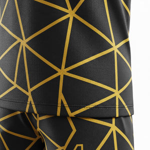 Uniforme de Fútbol Sublimado Personalizado, 100% Poliéster, Conjunto de Camiseta y Pantalones Cortos, Transpirable, Ropa Deportiva Sublimada para Hombre - Product Image 4