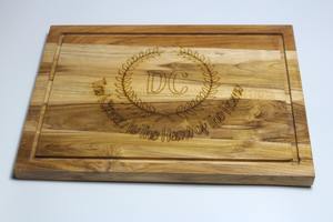 Planche à découper en bois d'acacia sur mesure, bloc de boucher en bois pour le meilleur prix de gros - Product Image 5