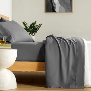 Luxury Bedding Set Twin Queen <b>King</b> <b>Size</b> 100% Cotton Hotel Flat Fitted <b>Sheet</b> Sets - Product Image 1