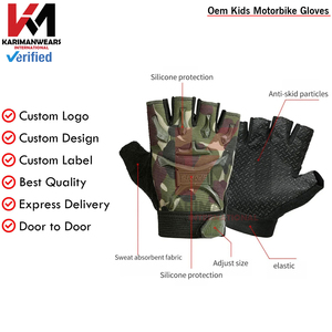 Gants de motocross personnalisés avec logo, fabrication OEM, gants de course VTT respirants, gants de protection pour le cyclisme tout-terrain à doigts complets - Product Image 4