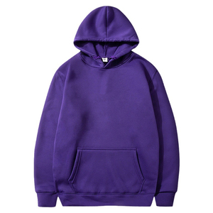 Sweat-shirts à capuche pour hommes en coton polyester avec logo personnalisé, tailles plus grandes, 220gsm-500gsm, coton lourd, sweat-shirts à capuche oversize pour hommes - Product Image 2