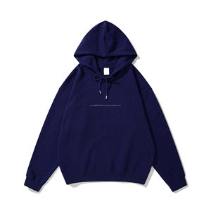 Wholesale Pullover Heavyweight 100 Cotton Thick Hoodie Men Custom Logo 500 Gsm <b>Bulk</b> Blank French <b>Terry</b> Oversized Hoodies - Product Image 3