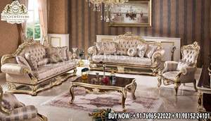 Sofá clásico tallado a mano para salas de estar de villas, muebles exclusivos de estilo europeo para salas de estar, juego de sofás tallados a mano de estilo real. - Product Image 6