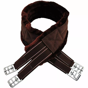 Sangle équestre en polaire pour cheval, avec ferrures durables, 28-50 pouces, la meilleure sangle pour cheval, assure un look élégant, fabriquée en Inde - Product Image 2