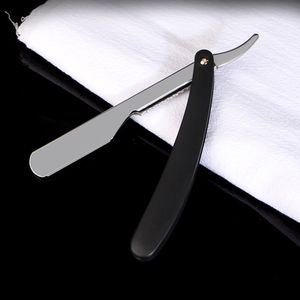 Professional Barber Folding Shaving <b>Razor</b> Gold <b>Single</b> Half <b>Blade</b> Straight Edged <b>Razors</b> with Custom Logo - Product Image 5