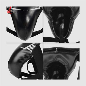 OMIKA INTERNATIONAL Protection de Cuisse Unisexe pour Boxe Professionnelle - Coque en Cuir Résistante aux Chocs pour MMA, Protection en Mousse Haute Densité, Logo Personnalisé, Toutes Tailles - Product Image 4