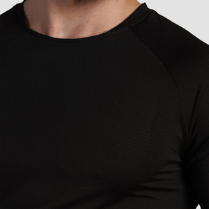 Camisetas de Verano para Hombre al por Mayor con Logotipo Personalizado, Camisetas de Malla de Manga Corta, Cuello Redondo, Corte Ajustado, Altamente Cómodas, de Secado Rápido y Transpirables - Product Image 5