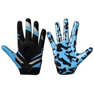 Gants de football américain personnalisés de qualité supérieure, impression personnalisée, prix raisonnable, service OEM pour équipes, gants de football américain - Product Image 3