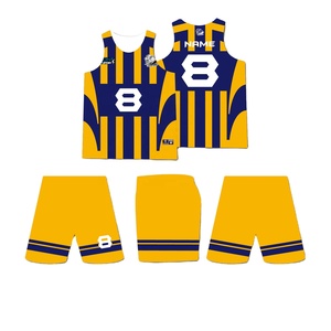 2025 maillots de basket-ball et de football pour hommes personnalisés respirant tricoté sport uniformes réversibles et débardeurs chemise de Sublimation - Product Image 2