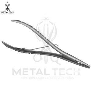 Lot de 2 pinces professionnelles en acier inoxydable pour l'élimination des extensions capillaires, outils de salon pour la pose de micro-anneaux - Product Image 4
