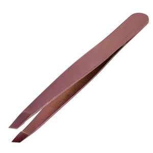 Pinzas profesionales para cejas de último diseño con agarre perfecto, hechas con acero inoxidable de alta calidad. - Product Image 2