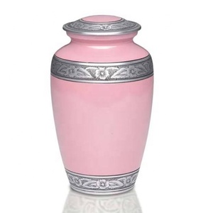 Handicraft American Style Metal Cremation Urn High Glossy Finish Adult 200 Cubic Inch Customizable Design Funeral Urn for Ashes - Product Image 4