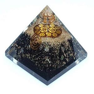 Vente en gros de cristaux de pierres naturelles, tourmaline noire, orgonite orgone chakra reiki, pyramide en vrac de guérison énergétique - Product Image 1