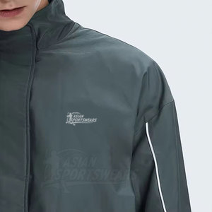 Conjunto Deportivo Casual con Estampado, Chaqueta y Pantalones Cortavientos para Hombre, Transpirable, Ecológico, Ligero, Cómodo para Uso Diario - Product Image 5