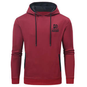 Sudaderas con Capucha para Hombre, Elegantes y a la Moda, para Gimnasio y Fitness, 100% Algodón, Hechas a Medida, Forro Polar Digital, Transpirables, de Secado Rápido y Ecológicas - Product Image 1