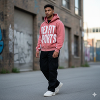 Dernier style, prix attractif : Sweat à capuche gris personnalisé avec logo, veste zippée imprimée, effet délavé vintage, en polaire pour homme, style streetwear