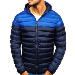 Chaqueta Acolchada Ligera con Capucha, Resistente al Invierno, Transpirable, Personalizable OEM, para Hombre - Product Image 1