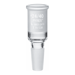 Adaptateur réducteur Corning PYREX avec raccords coniques standard pour verrerie de laboratoire - Product Image 2