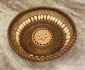 ตะกร้าหวายสไตล์โบราณที่นิยมมากที่สุดสำหรับตกแต่งบ้านทำจากวัสดุที่ทนทานและดูวินเทจคลาสสิก - Product Image 4