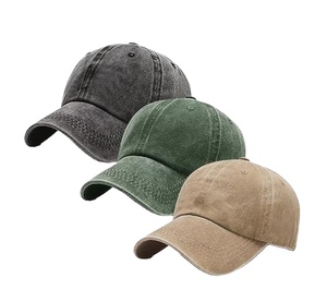 Gorra de Béisbol Bordada con Logotipo Personalizado al por Mayor, de Alta Calidad, 6 Paneles, de Algodón, para Hombre y Mujer, Estilo Hip Hop, Gorra Dad Hat - Product Image 1