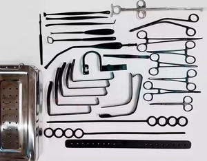 Ensemble professionnel d'instruments chirurgicaux ORL en acier inoxydable pour tonsillectomie et adénoïdectomie, réutilisable, certifié CE ISO, par Grip Surgical - Product Image 4