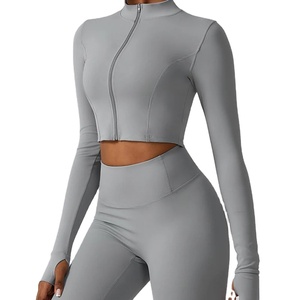 Conjunto de Top y Shorts de Cintura Alta Elástica de Doble Capa, de Secado Rápido, Transpirable, con Estampado Digital, de Spandex/Nylon, de Alta Calidad - Product Image 5