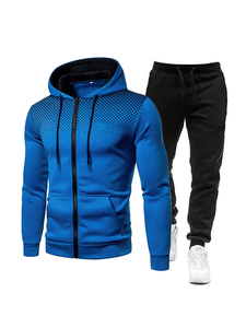 Chándal Deportivo Transpirable de Cuello Redondo y Corte Ajustado para Hombre, Estilo Europeo Americano Estándar, Nueva Temporada Primavera-Otoño, OEM - Product Image 6