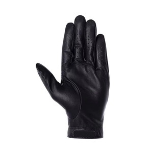 Custom Brand <b>White</b> Full Finger Golf Glove PU Leather Breathable Design Right Hand Unisex Sports Use Hook Loop Closure NSL-343 - Product Image 1