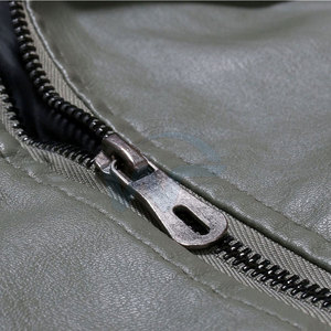 Veste d'hiver en cuir de haute qualité pour homme, design personnalisé, prix avantageux, marque privée, logo sur le devant, écologique - Product Image 3