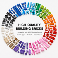 Pièces de rechange en gros pour boîte de vitesses 4x4, blocs de construction compatibles 6585, accessoires de briques techniques, composants de jouets de construction en plastique personnalisés