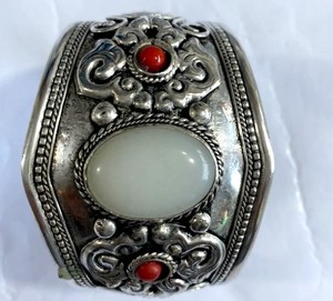 Stone Set White Metal <b>Bangles</b> - Product Image 5