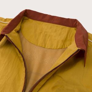 <b>Men's</b> Vintage Polyester SoftShell Windproof <b>Jacket</b> Zip-Up Oversize Windbreaker Breathable Plus Size for <b>Summer</b> Streetwear - Product Image 4