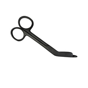 Ciseaux à pansements Lister en acier inoxydable noir avec logo personnalisé, prix de gros, ciseaux médicaux professionnels durables pour infirmières - Product Image 3