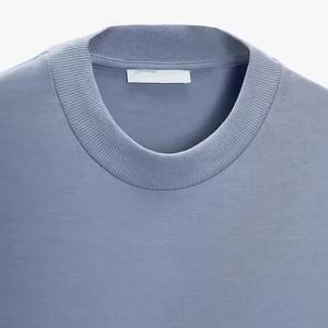 T-shirts unisexes pour hommes en coton lourd de haute qualité, 100% coton, coupe classique, motif uni, lavage à l'acide. - Product Image 6