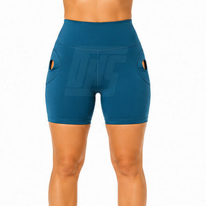 Shorts de sport pour femmes, extensibles, taille haute, parfaits pour la salle de sport, la course à pied et le yoga - Product Image 2