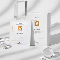 [ROOICELL] Masque en tissu Eterno Vitamin Ampoule Soin Coréen 25ml 10 Masques – Pack Hydratant Éclat et Soin