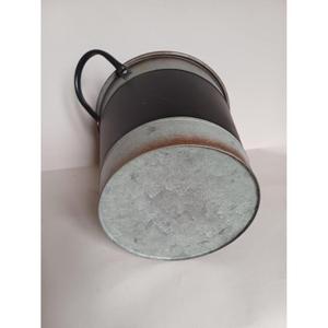 Seau à glace rustique avec poignées, designs personnalisables, qualité alimentaire, refroidisseur à champagne et vin, idéal pour les cadeaux de Noël et les fêtes - Product Image 2