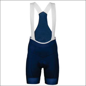 กางเกงปั่นจักรยานขาสั้นผู้ชาย Sprint Sports รุ่น Fitted Bib Shorts ทีม Hirbgod ลายเข็มสีม่วงขาว ระบายอากาศได้ดี ซับเหงื่อ น้ำหนัก 220 กรัม - Product Image 2