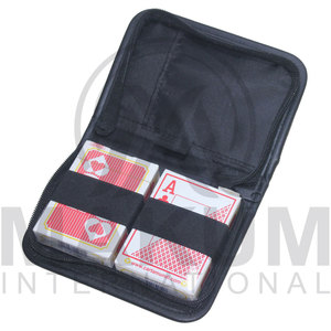 MAKUM INTERNATIONAL Estuche para Cartas de Póker de Cuero Ecológico de Alta Calidad con Función Lavable - Product Image 5