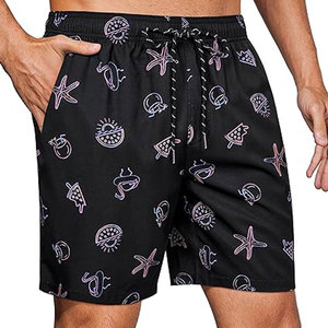 กางเกงขาสั้นผู้ชายแบบสวมใส่สบาย แห้งเร็ว ระบายอากาศได้ดี เอวยางยืด  รับผลิตตามแบบ พร้อมสกรีนโลโก้  คุณภาพดีที่สุด - Product Image 1