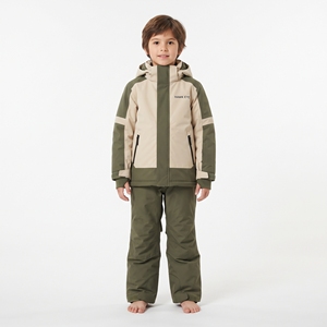 Combinaison de ski imperméable pour enfants, combinaison de snowboard chaude et coupe-vent pour l'hiver, vêtements d'extérieur une pièce pour garçons et filles - Product Image 1