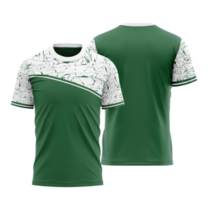 Custom Full Sublimation <b>T</b>-<b>Shirt</b> Manufacturer | Men Women Adult Sizes | Lightweight Quick Dry Short Front Training Sportswear - Product Image 1