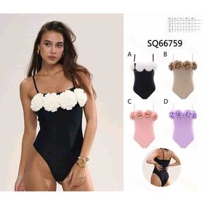 Maillot de bain une pièce grande taille HDJ, effet ventre plat, tenue de plage conservatrice, monokini sexy, sq66759 - Product Image 1